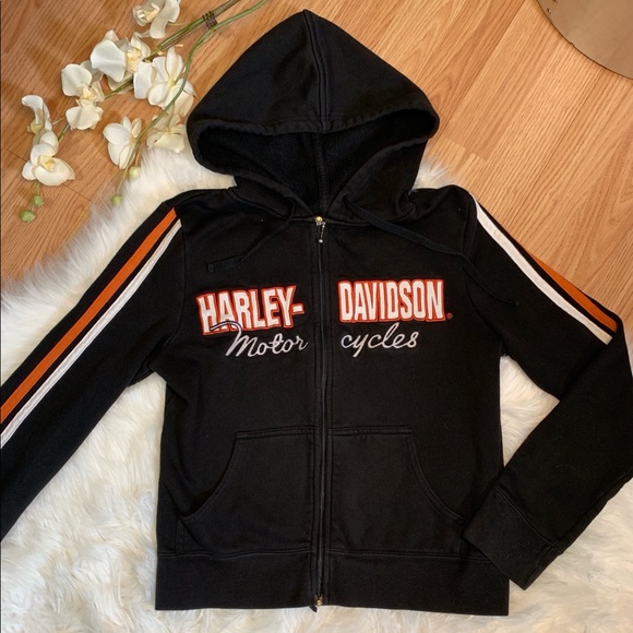 harley davidson full zip hoodie